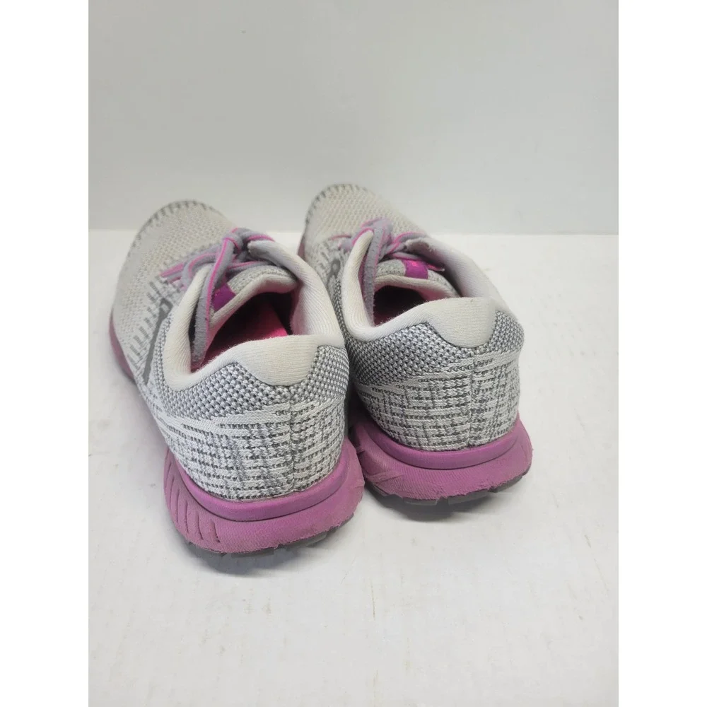 Brooks Revel‎ 2 Womens Running Shoes Grey Pink Knit Mesh Sneakers 1202811B058